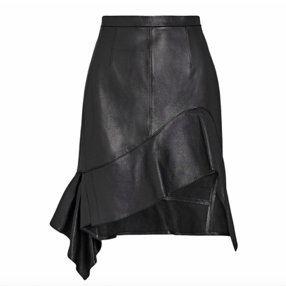 Alexander Wang Leather Skirt - Picture 4 of 8